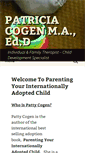 Mobile Screenshot of pattycogenparenting.com